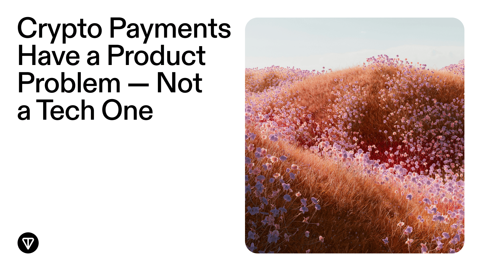 Consumer Crypto Payments Don’t Have a Tech Problem - They Have a Product Problem