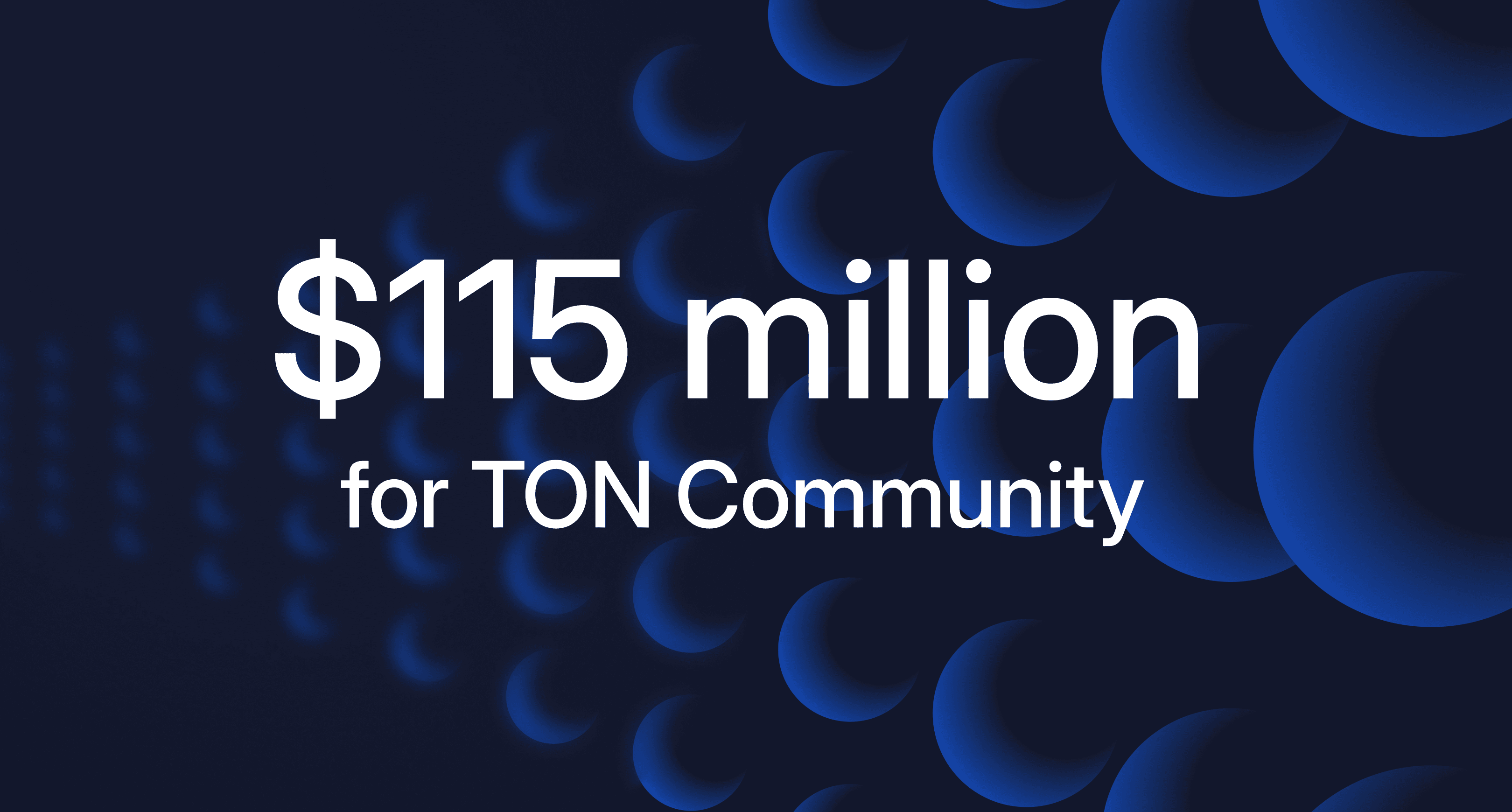 April 1st. The Open League Season 1. $115 million in Toncoin community rewards.