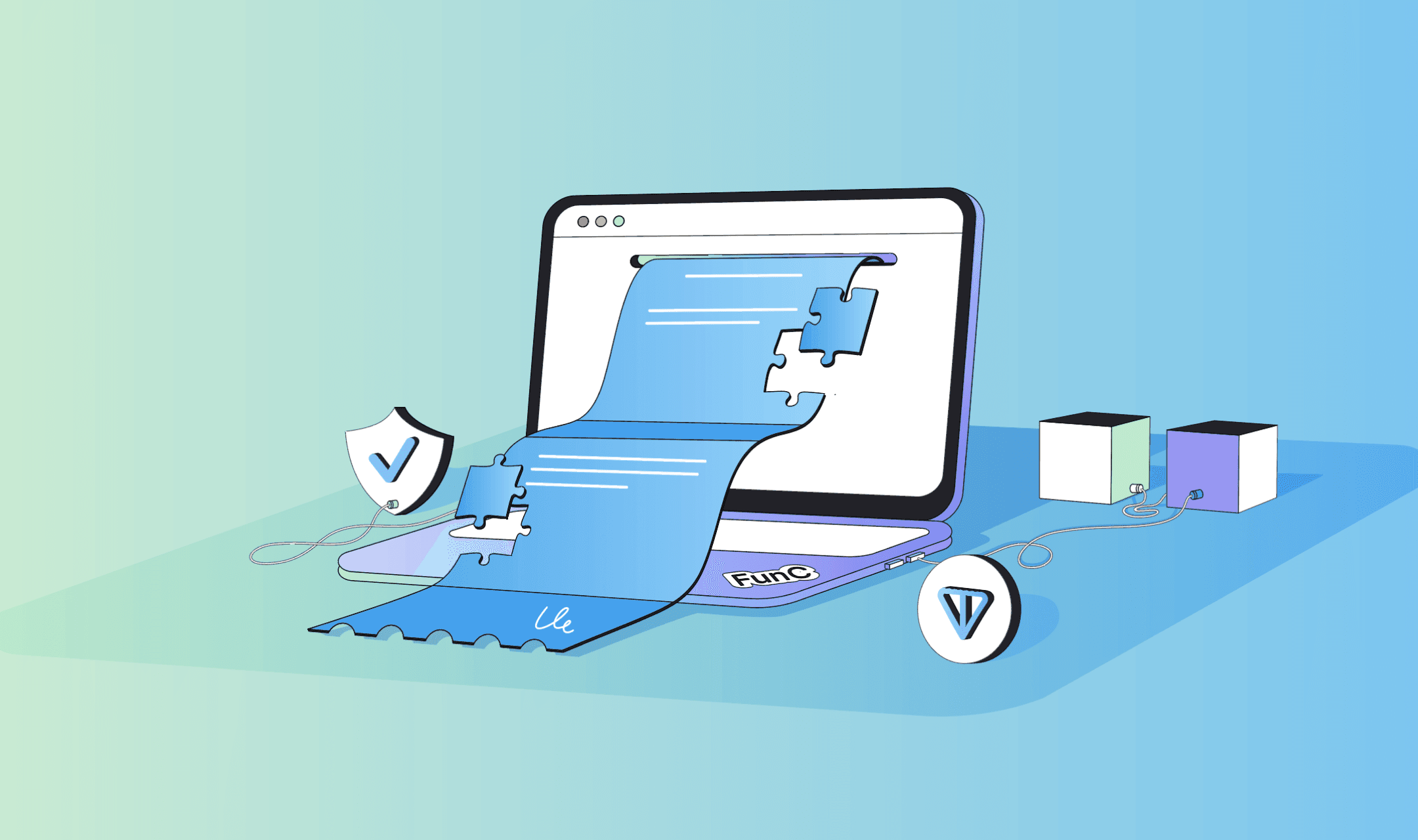 How to shard your TON smart contract and why - studying the anatomy of TON's Jettons